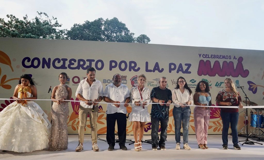 Concierto por la Paz reúne a familias quintanarroenses en una noche de música, arte y unidad
