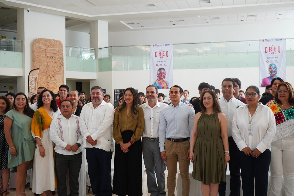 Inicia programa CREO MX para emprendedores universitarios en Quintana Roo
