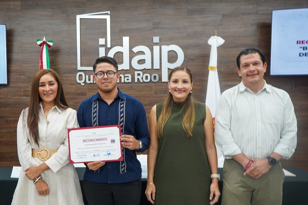 IQJ Recibe Reconocimiento por “Buenas Prácticas de Transparencia”